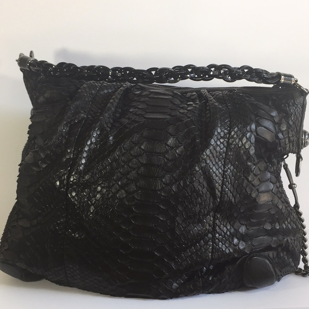 Gucci Galaxy Python Hobo Bag J004